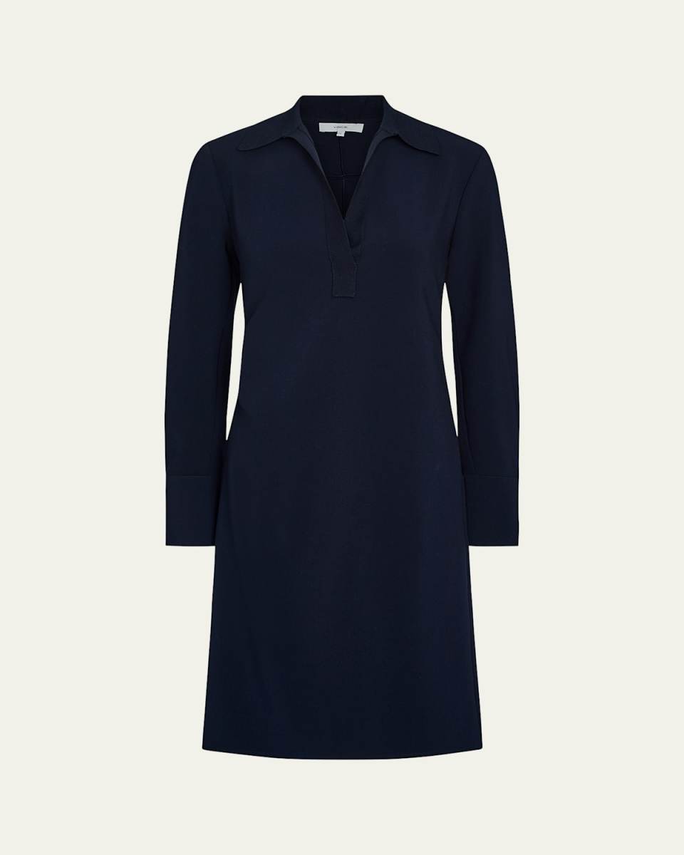 Long-Sleeve Rugby Dress